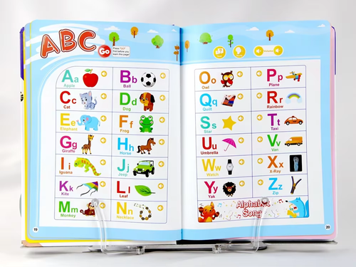 Children's English Enlightenment Finger Touch Sound Book