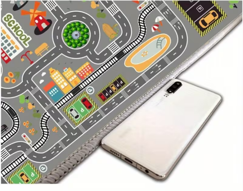 Kids City Traffic Road Play Mat | Fun Educational Play Rug For Children