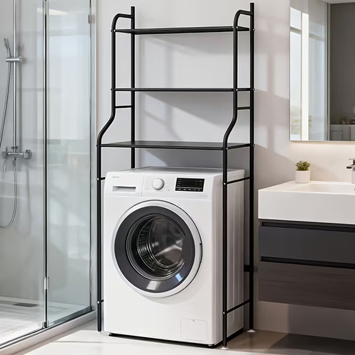 No-Drill Bathroom & Laundry Organizer Shelf