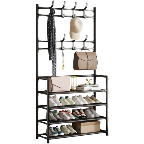 👟🧥 Multi-Functional Entryway Shoe & Coat Rack – 50% OFF! 2-in-1 storage for shoes & coats – keeps your entryway tidy and organized. 🔥🏠