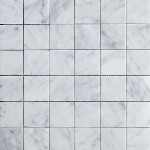 CARRARA WHITE MARBLE MOSAIC TILESCustomized marble, granite, quartz, quartzite manufacturing. Calacatta Custom Coffee Table