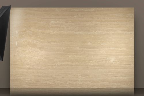 CLASSIC LIGHT TRAVERTINE VEIN-CUTCustom Quartz surface