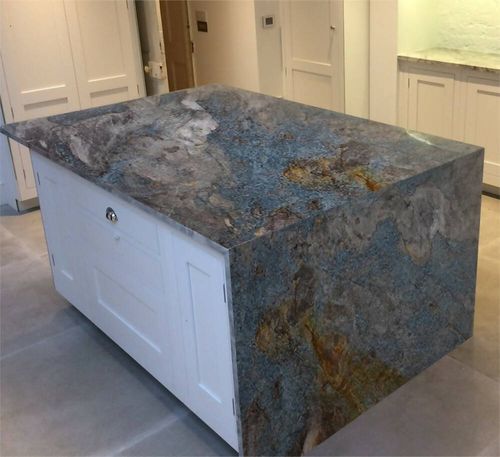 Custom Calacatta WhiteGreyGold Quartz Stone Kitchen Bathroom IslandTableBarCounter Vanity Tops