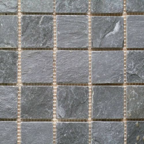 IMPERIAL BLACK SLATE MOSAIC TILES  	Hull	England