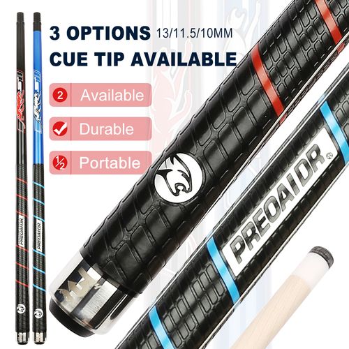 13mm 11.5mm 10mm Maple Pool Cue Stick