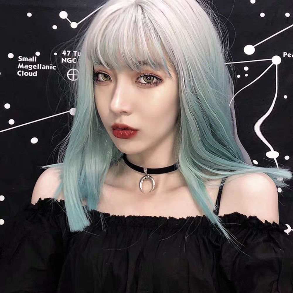 New Korean Velvet Choker Vintage Sexy Lace Necklace Moon Pendants Gothic for Women Girl 2024 Fashion Jewelry Accessories