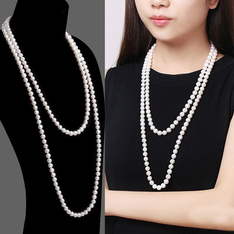 Multiple French Natural Freshwater Pearl Necklace for Women Elegant Irregular Pearls Chokers Necklaces Wedding Jewelry