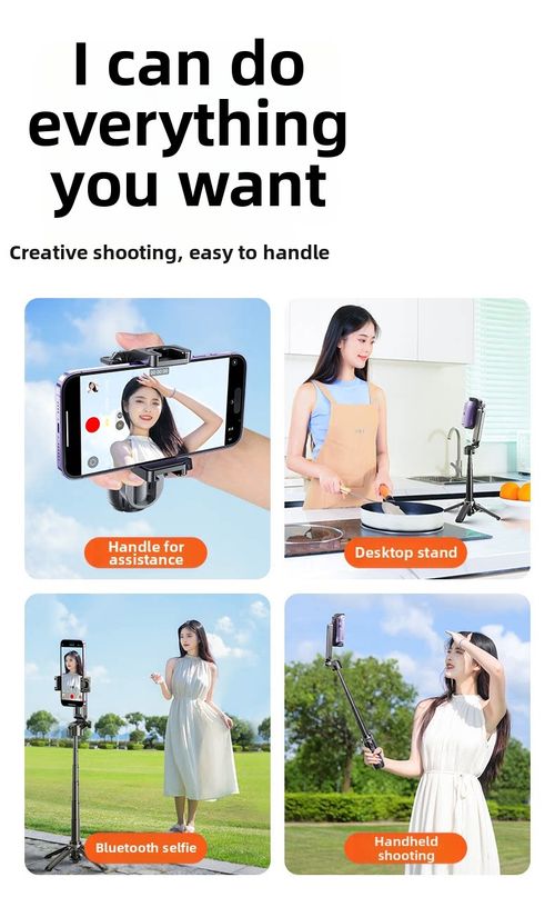 Pro Mini Bluetooth Quadripod with LED Light