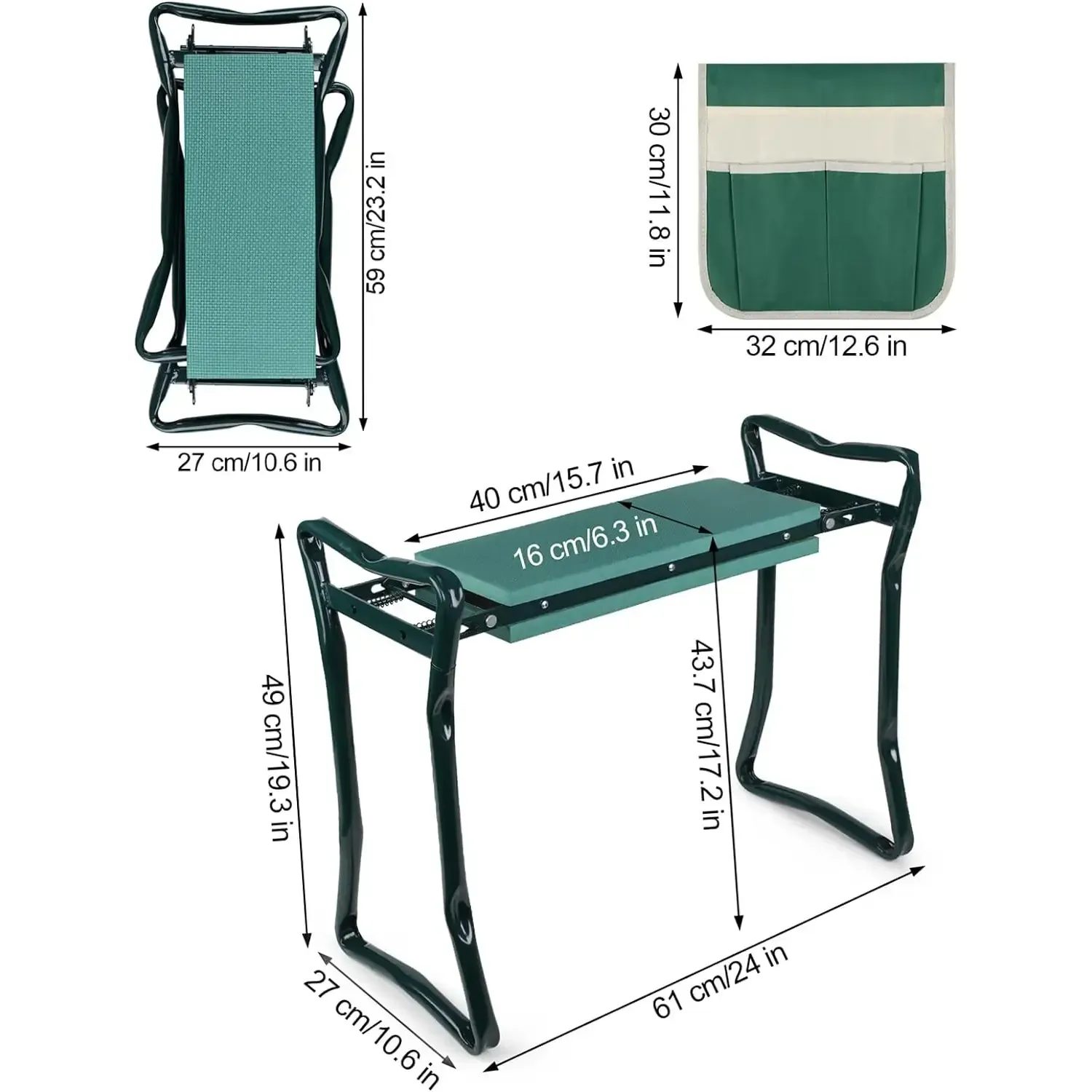 Foldable Garden Kneeler and Seat 🌿
