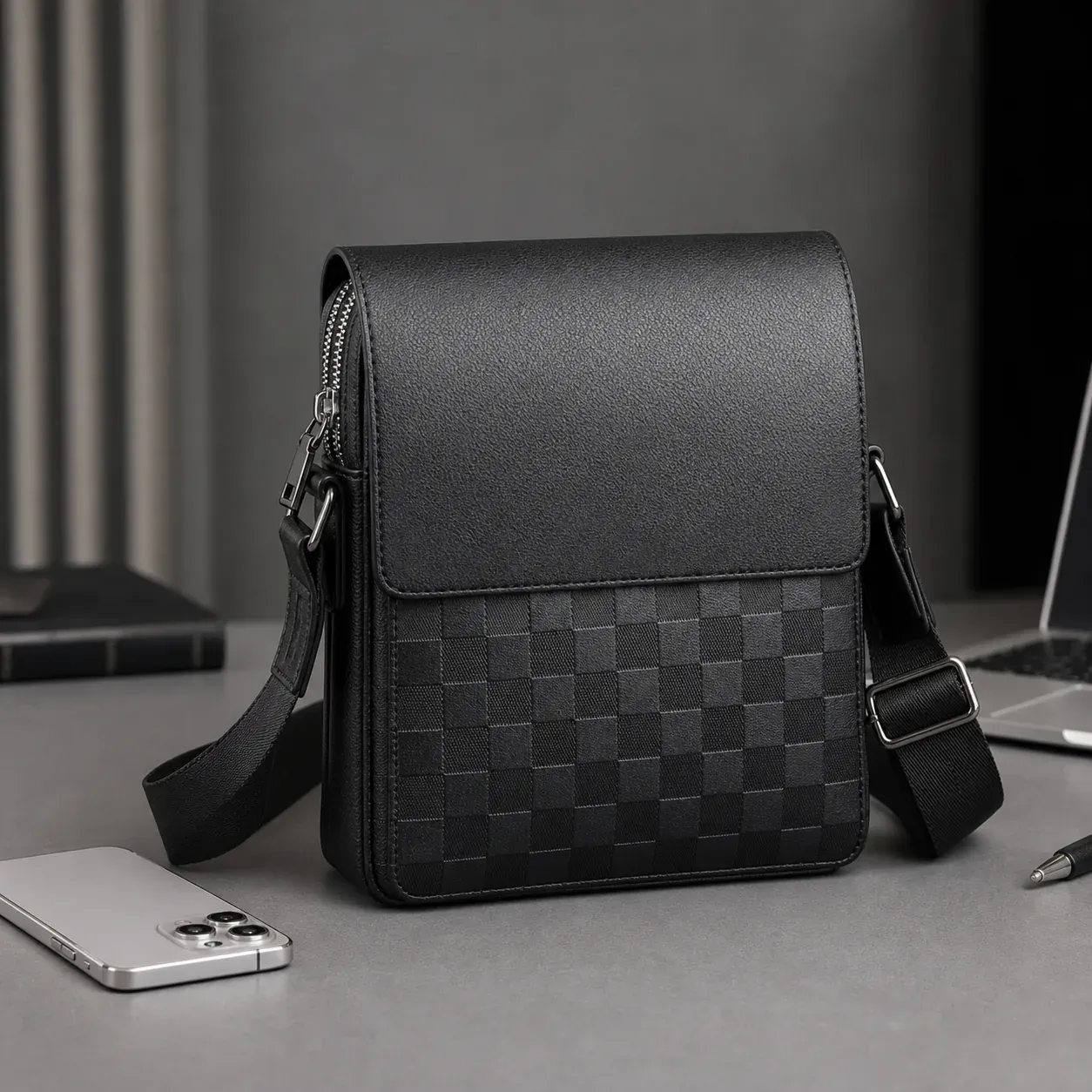 Ghana Men Business Crossbody Bag