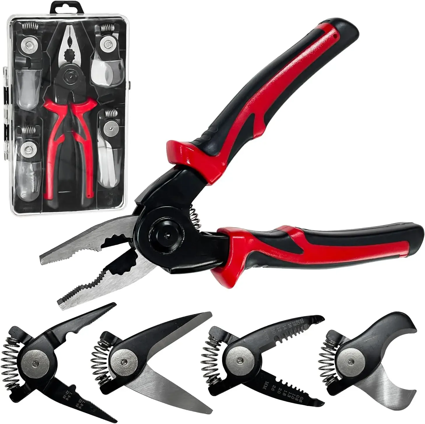 5-in-1 Multifunctional Pliers Tool Set🔧Wire Stripper, Cutter & Crimping Tool