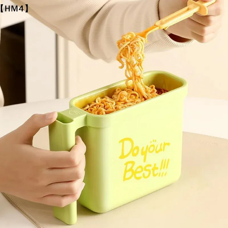 Quick Meal Ramen Bowl with Fork