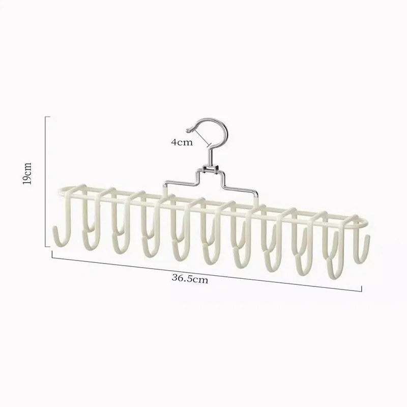 20-Hook Rotating Closet Organizer