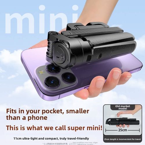 Pro Mini Bluetooth Quadripod with LED Light