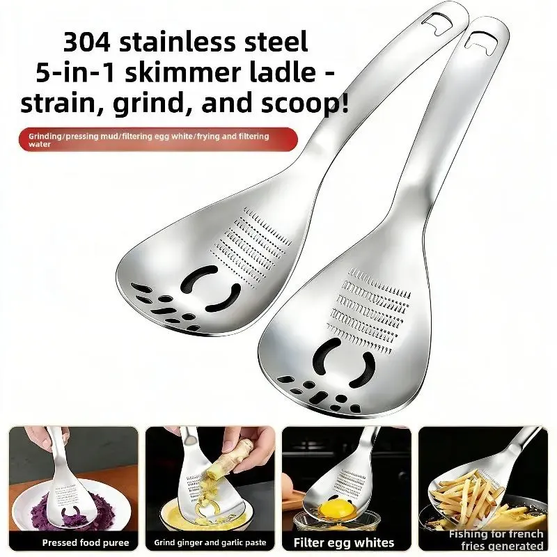Multipurpose Stainless Steel Grinding Spoon