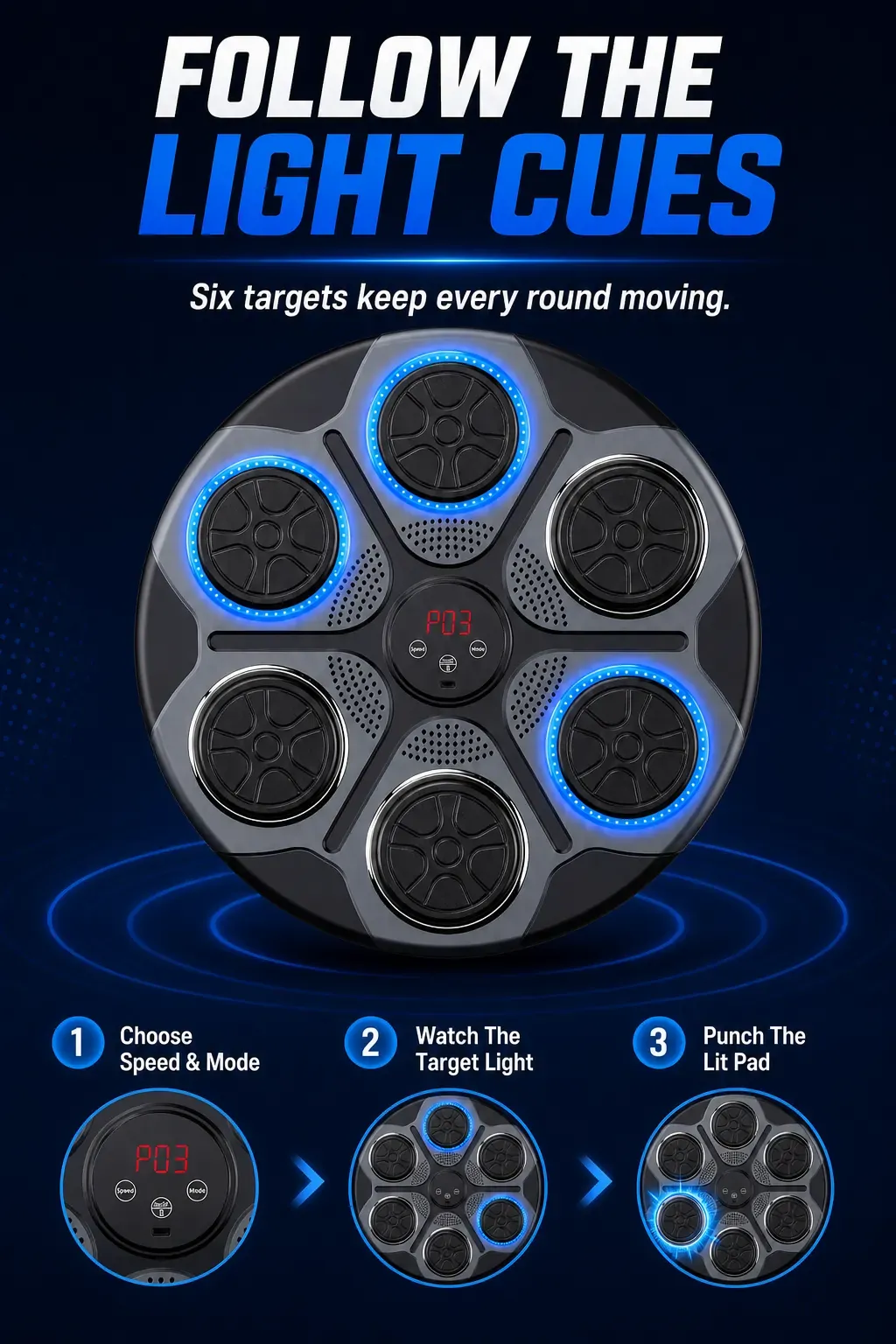 Buy a Music Boxing Machine, Get a Desktop Boxing Ball FREE