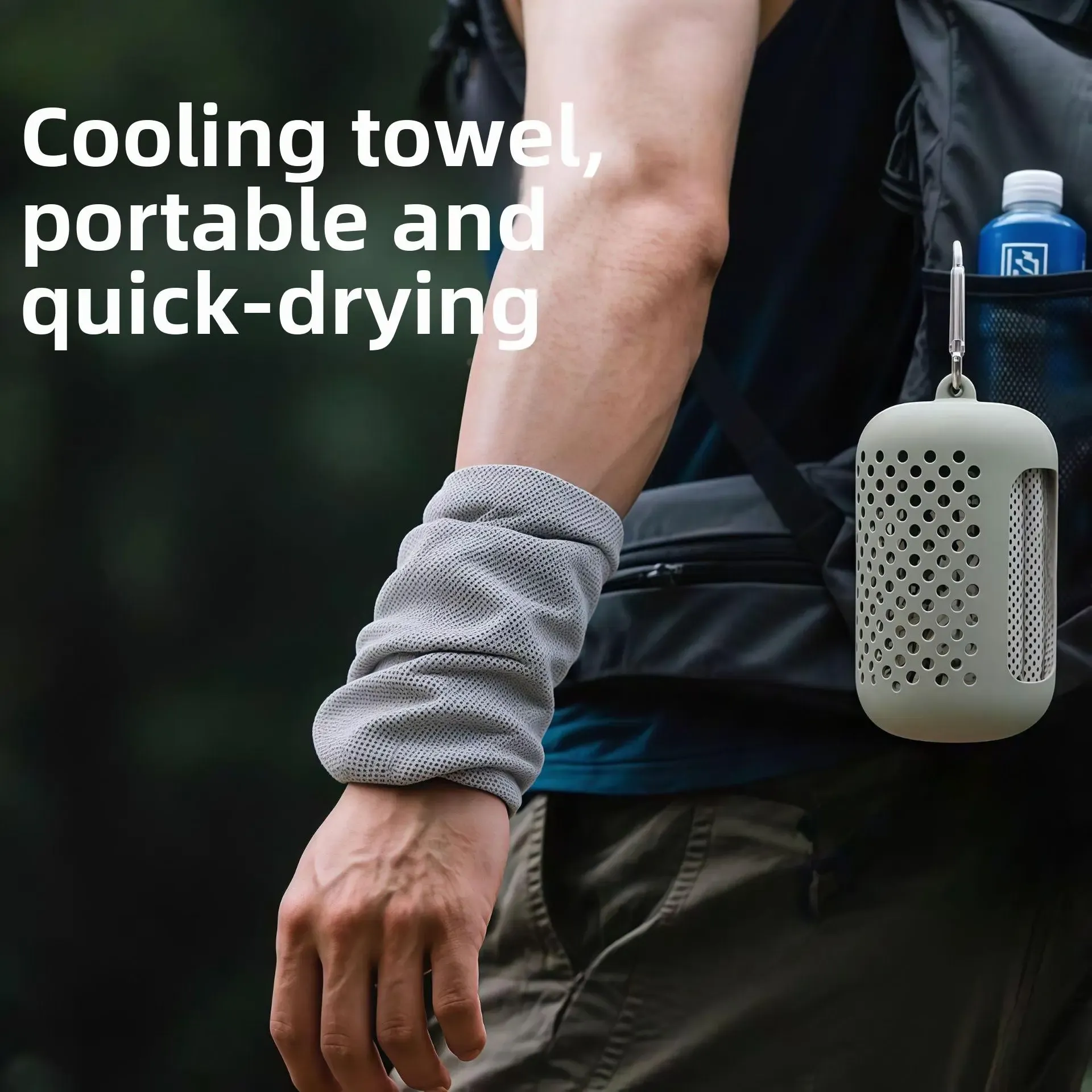 Portable Ice Silk Cooling Towel