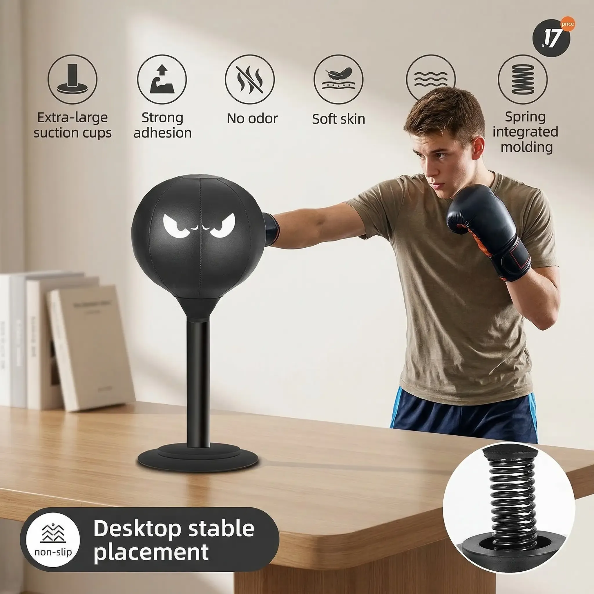 Desktop Reflex Boxing Ball