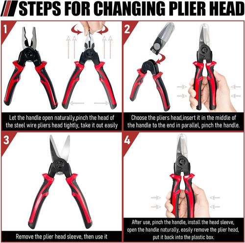 🔧5-in-1 Multifunction Pliers Set