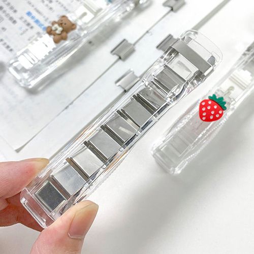 Reusable Push Clipper Stapler