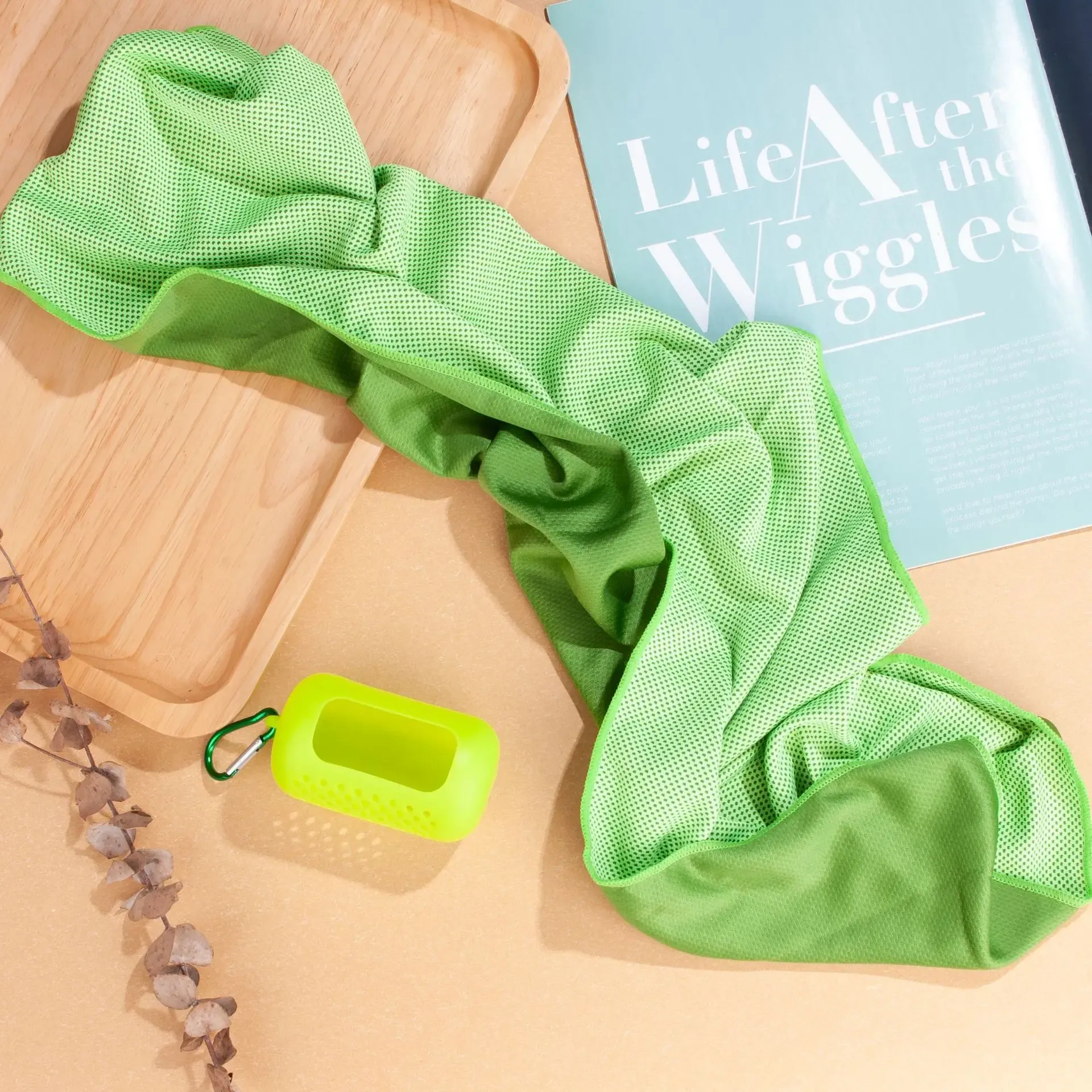 Portable Ice Silk Cooling Towel