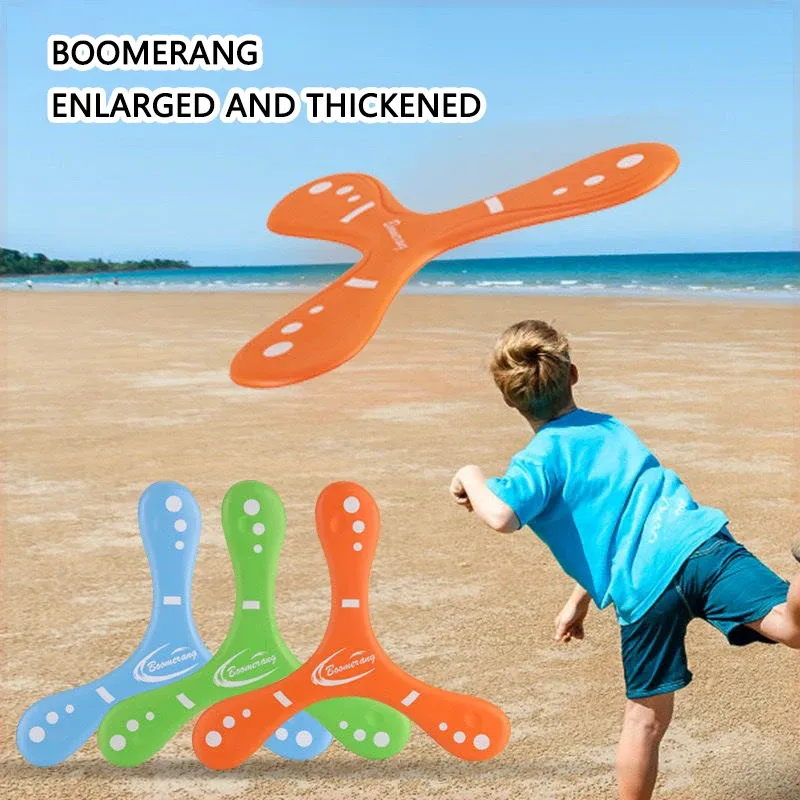 Buy1️⃣get 3️⃣🔥Aerodynamic Soft EVA Boomerang for Kids & Adults - Safe Outdoor Flying Toy for Beach and Park Games in Ghana