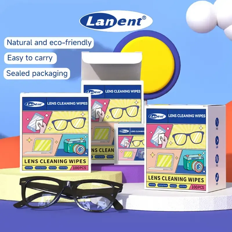 2-in-1 Lens & Screen Cleaning Wipes