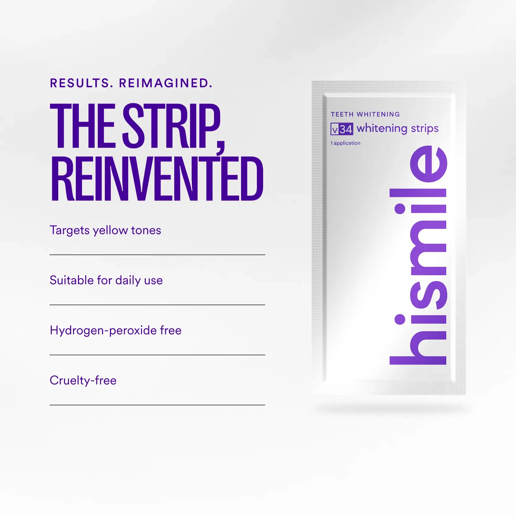 V34 Color Correcting Whitening Strips (14pcs)