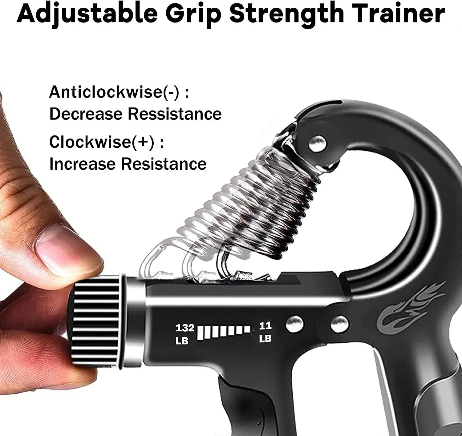 5-in-1 Grip Strength Trainer Kit