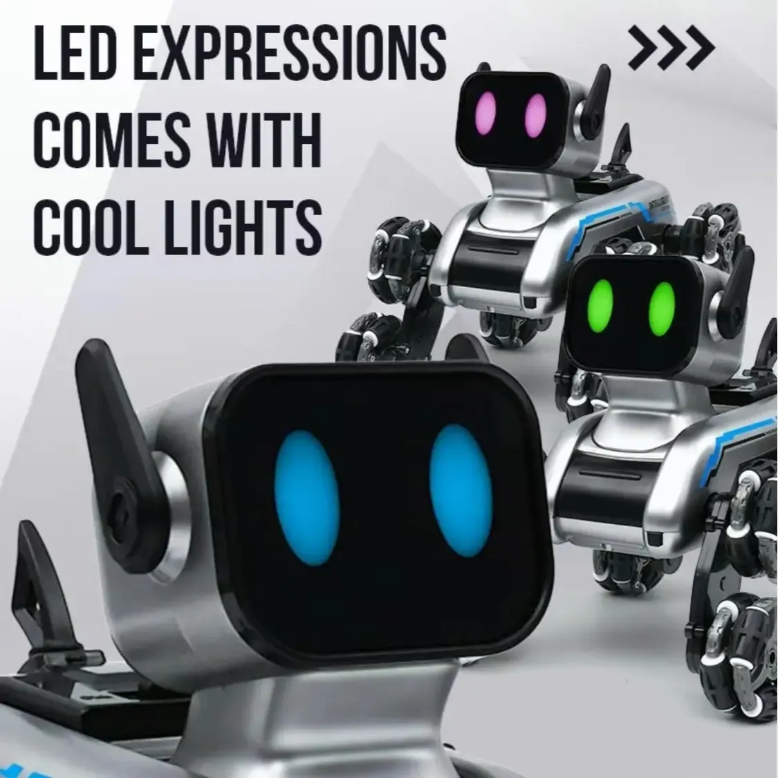 8WD Spray Stunt Robot Dog