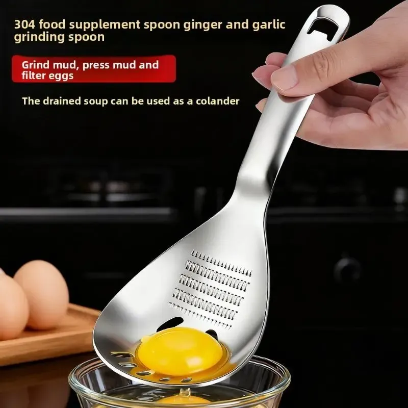 Multipurpose Stainless Steel Grinding Spoon
