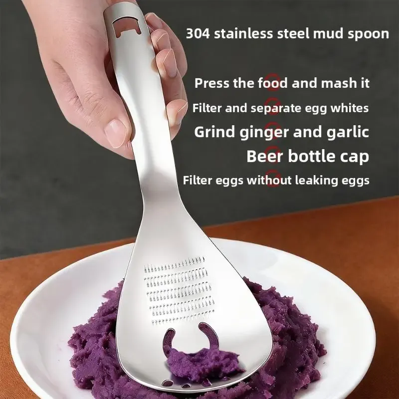 Multipurpose Stainless Steel Grinding Spoon