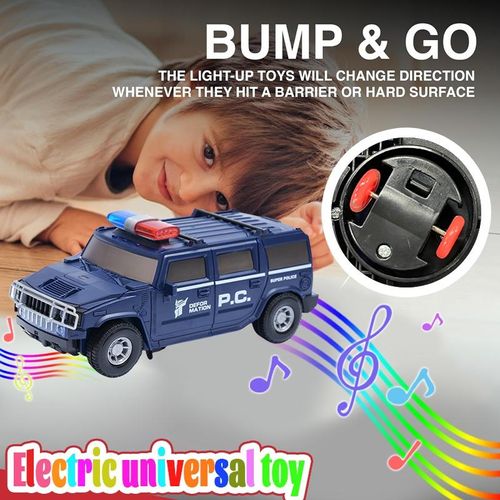 2-in-1 Transforming Police Robot Car