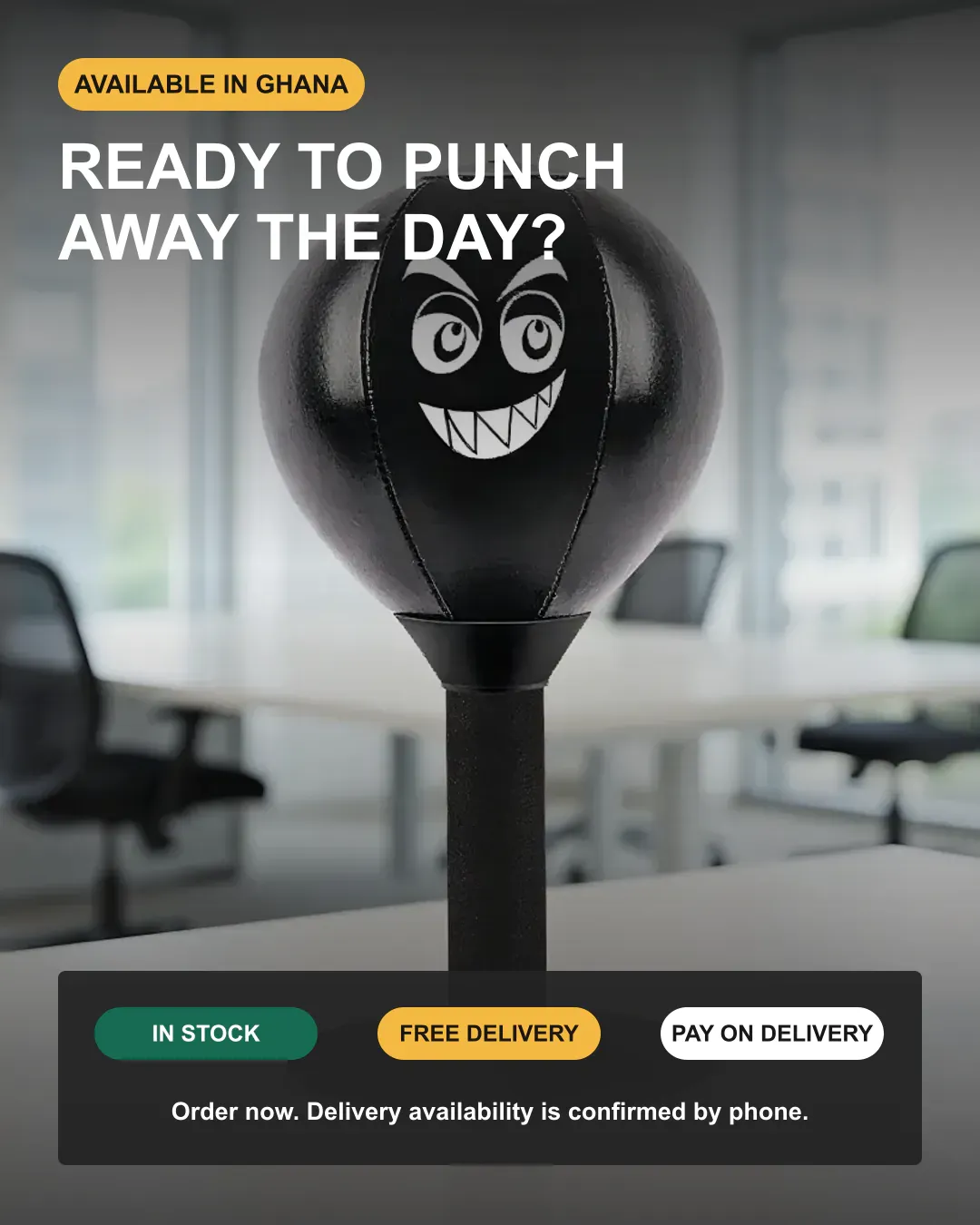 Desktop Reflex Boxing Ball