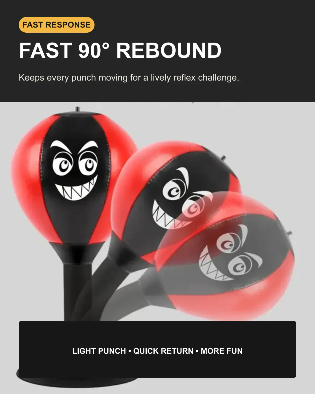 Desktop Reflex Boxing Ball