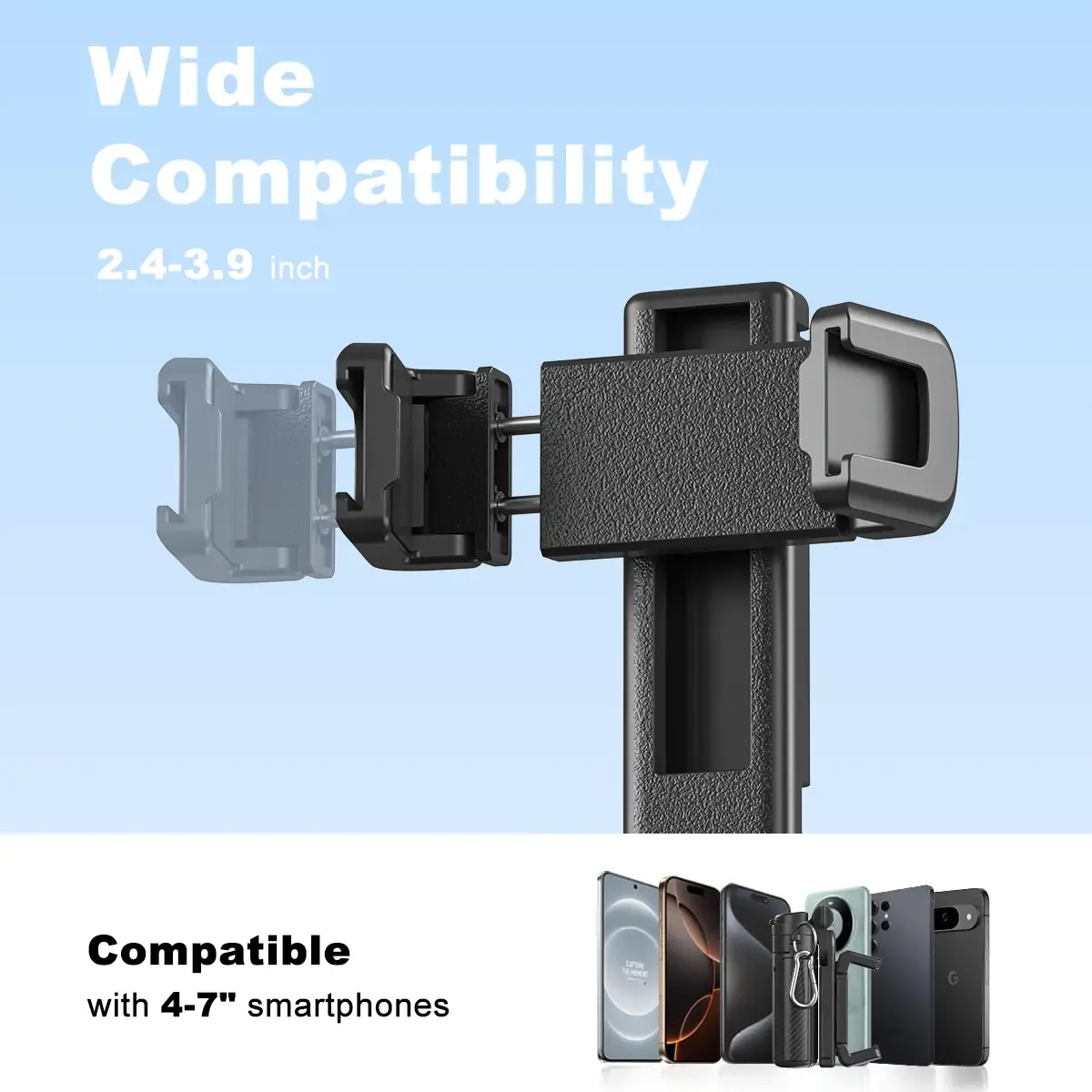 Pro Mini Bluetooth Quadripod with LED Light