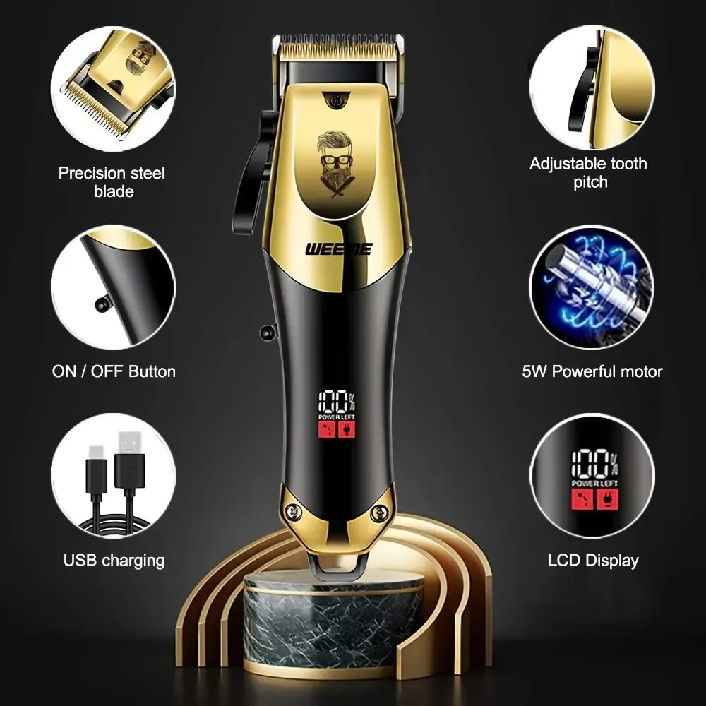 2026 professional-gold-barber-clipper-trimmer-set-ghana