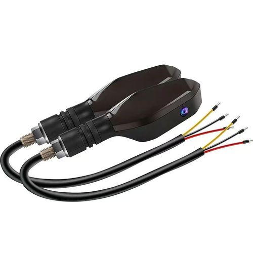 Electric Motorcycle Steering Projector Light