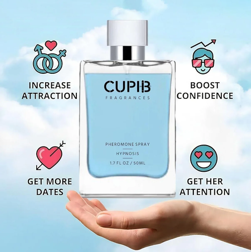 （Promotion for only 2 weeks reduce 80Ghs）Cupid Pheromone Cologne for Men 50 ML | Ignite Her Desire