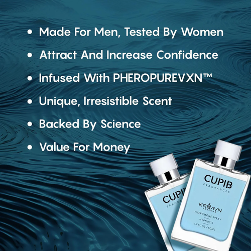 （Promotion for only 2 weeks reduce 80Ghs）Cupid Pheromone Cologne for Men 50 ML | Ignite Her Desire