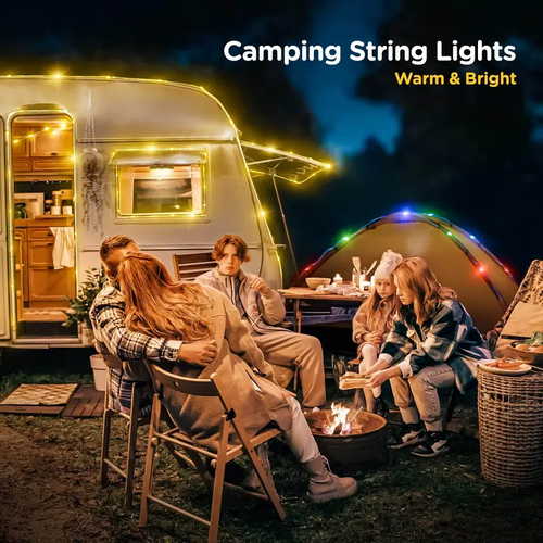 SUMMER HOT SALE🔥10 meters Outdoor Lighting Camping Lantern Roll Atmosphere Light
