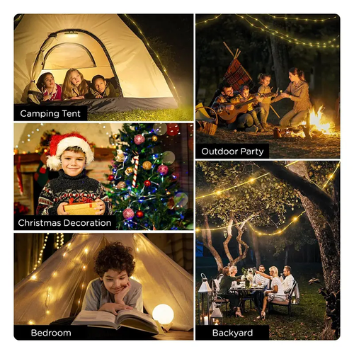 SUMMER HOT SALE🔥10 meters Outdoor Lighting Camping Lantern Roll Atmosphere Light