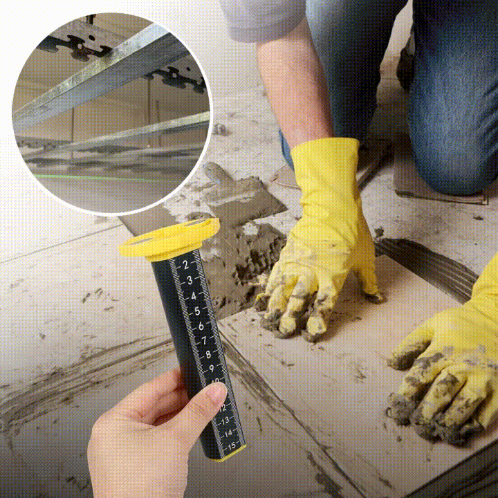 🧲 Precision Height Measuring Ruler with Magnetic Base