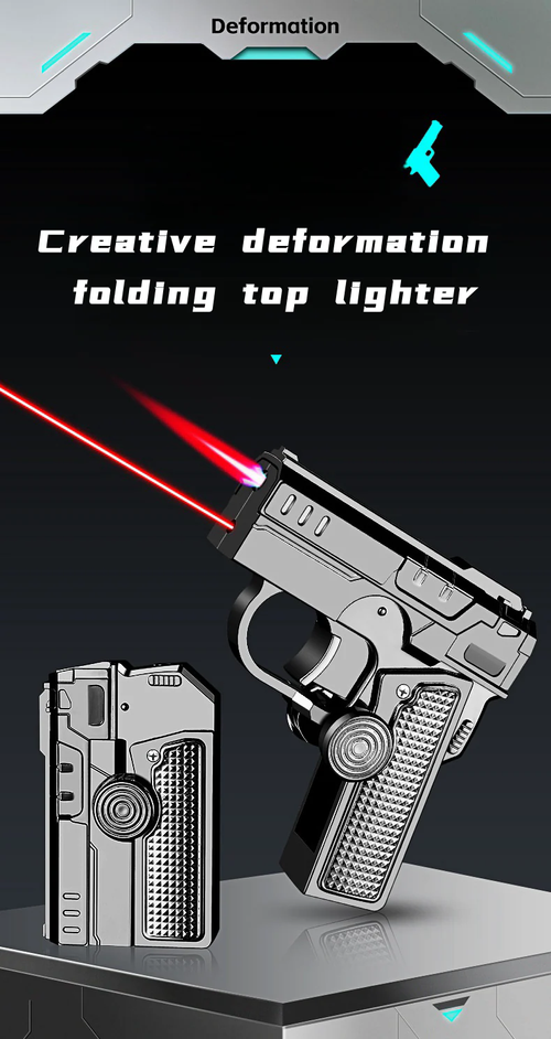 🔥Multi-Functional Foldable Windproof Lighter(Without gas)