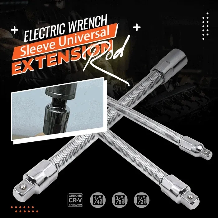🔥Three-piece set🔥Electric Wrench Sleeve Universal Extension Rod
