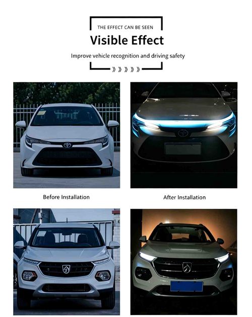 Engine hood light