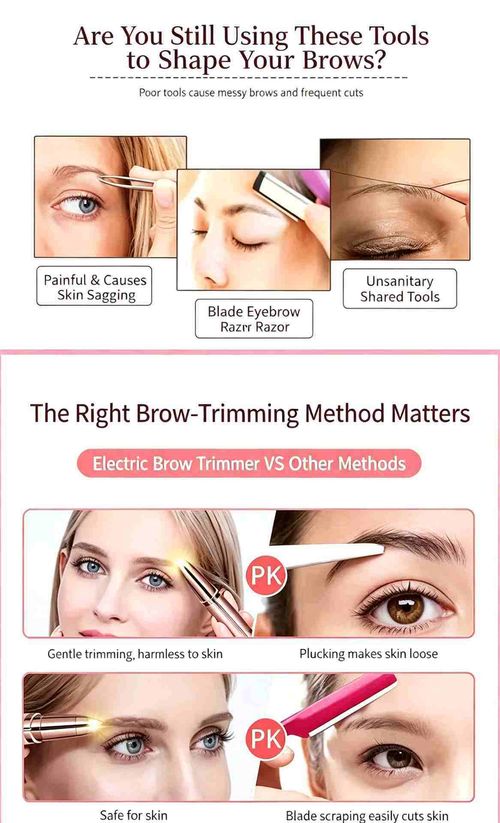 Eyebrow trimmer