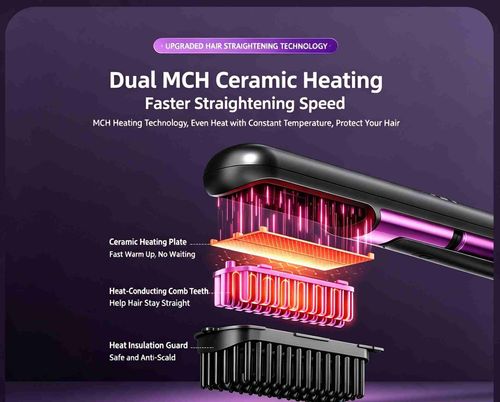 Straightening comb