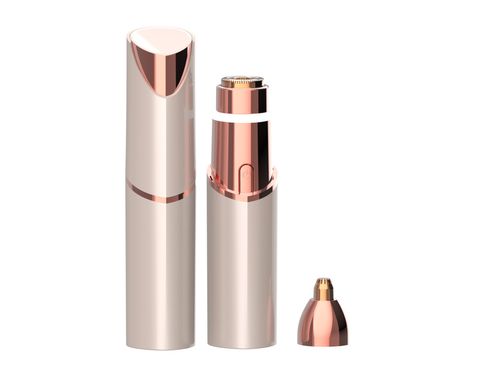 Dual-headed electric eyebrow trimmer