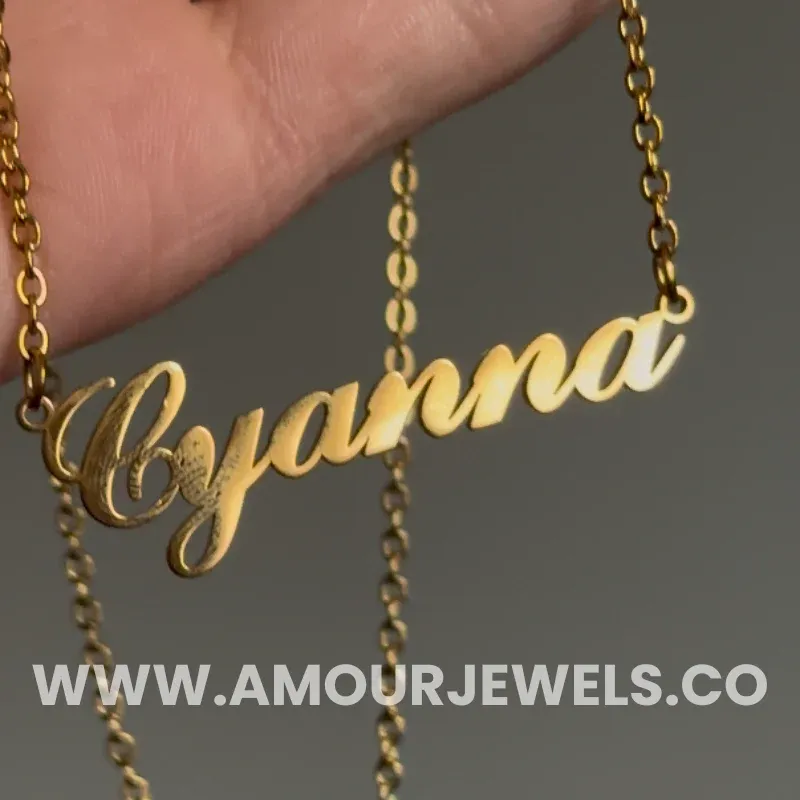 Valentine's Day Matching Name Necklaces Bundle